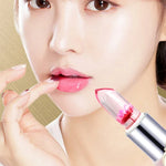 Bálsamo Labial Hidratante em Gel de Cor Transparente e Mutável, de Longa Duração, flor, rosa claro, vermelho rosa, vermelho escuro, amarelo, verde claro, roxo
