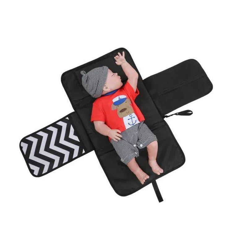 Colchão portátil para troca de bebé, mesa multifuncional para troca de bebé, saco impermeável