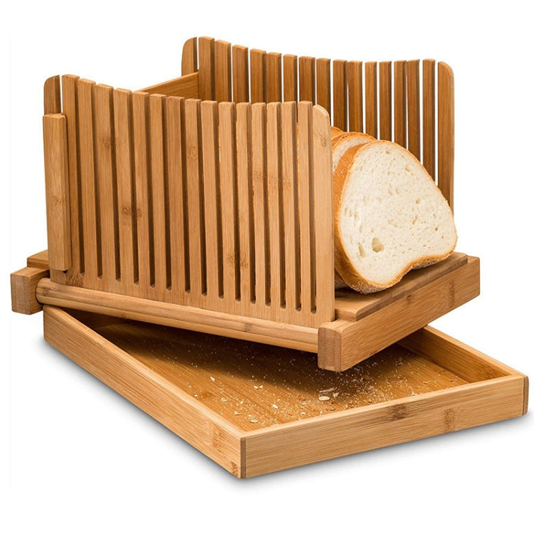 Tabuleiro de Corte Multifuncional de Bambu para Uso Doméstico e Comercial, Tábua para Cortar Pão em Fatias, Tabuleiro para Fatias de Pão, Corte de Pão em Bambu