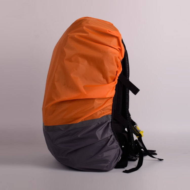 2 Peças de Capa de Chuva para Mochila de Montanhismo Exterior com Combinação de Cores Luminosas, S 18-30L, M 30-40L, L 45-55L, XL 58-70L