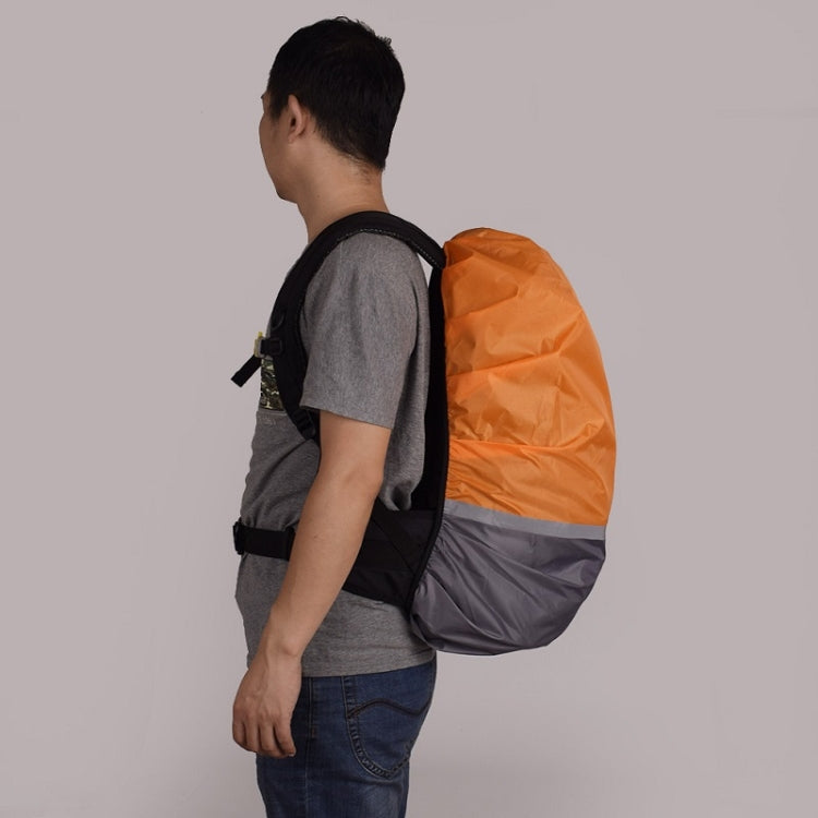 2 Peças de Capa de Chuva para Mochila de Montanhismo Exterior com Combinação de Cores Luminosas, S 18-30L, M 30-40L, L 45-55L, XL 58-70L