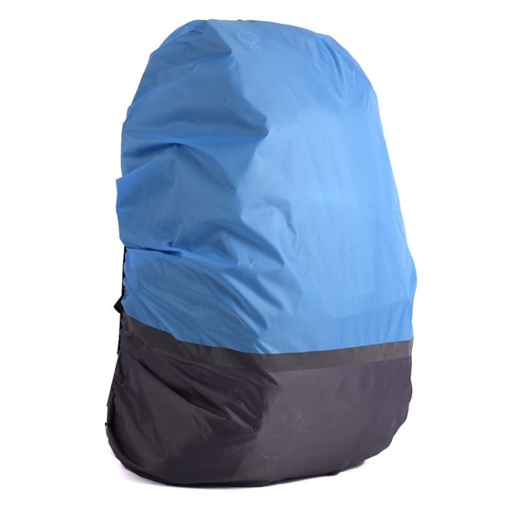 2 Peças de Capa de Chuva para Mochila de Montanhismo Exterior com Combinação de Cores Luminosas, S 18-30L, M 30-40L, L 45-55L, XL 58-70L