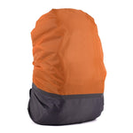 2 Peças de Capa de Chuva para Mochila de Montanhismo Exterior com Combinação de Cores Luminosas, S 18-30L, M 30-40L, L 45-55L, XL 58-70L