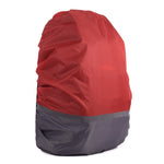 2 Peças de Capa de Chuva para Mochila de Montanhismo Exterior com Combinação de Cores Luminosas, S 18-30L, M 30-40L, L 45-55L, XL 58-70L