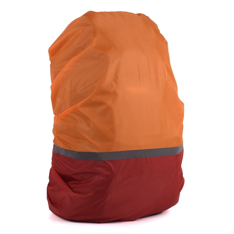2 Peças de Capa de Chuva para Mochila de Montanhismo Exterior com Combinação de Cores Luminosas, S 18-30L, M 30-40L, L 45-55L, XL 58-70L