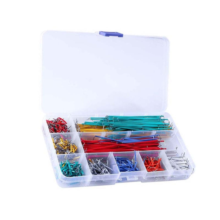 Kit de fios jumper em forma de U para breadboard sem solda, 14 comprimentos, 840 peças, 560 peças, 140 peças