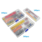 Kit de fios jumper em forma de U para breadboard sem solda, 14 comprimentos, 840 peças, 560 peças, 140 peças