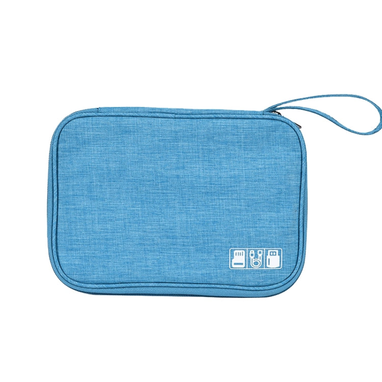 Caixa de Armazenamento para Cabo de Dados Impermeável Pacote Digital Caixa de Armazenamento para Carregamento e Auriculares Caixa Multiusos, Preto, Cinzento, Violeta, Vinho, Azul Céu, Azul Marinho