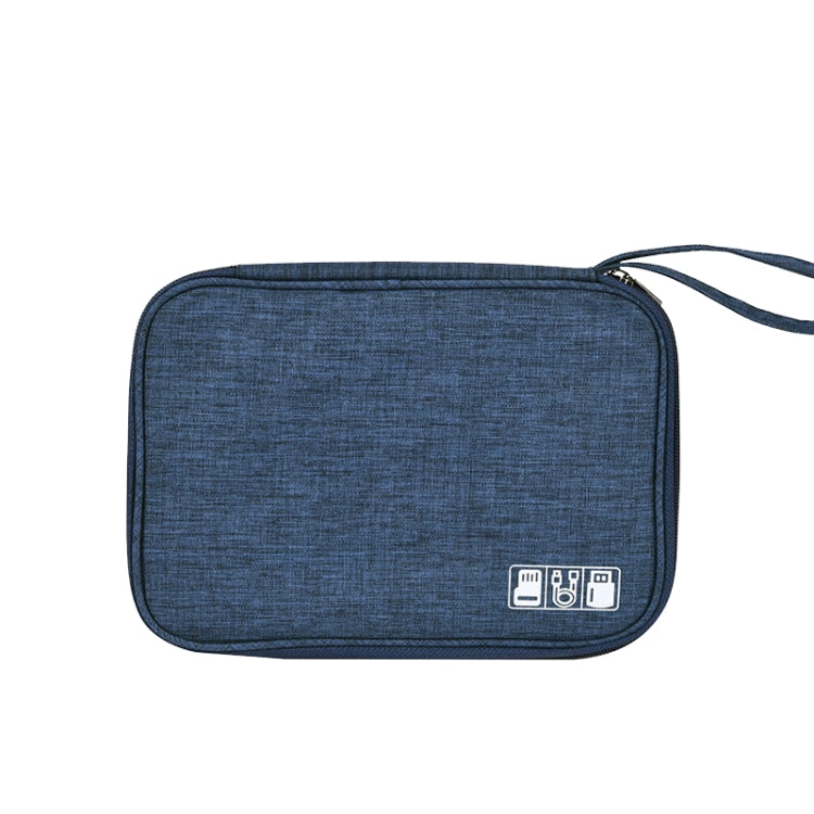 Caixa de Armazenamento para Cabo de Dados Impermeável Pacote Digital Caixa de Armazenamento para Carregamento e Auriculares Caixa Multiusos, Preto, Cinzento, Violeta, Vinho, Azul Céu, Azul Marinho