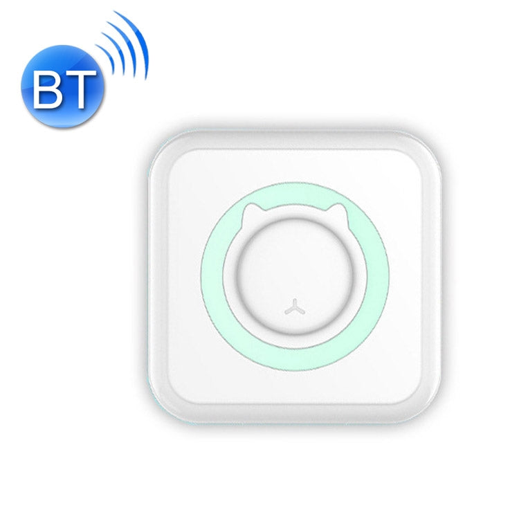 Impressora mini de bolso conveniente para estudantes, impressora térmica Bluetooth para fotos, dados e notas de perguntas erradas, Azul, Rosa
