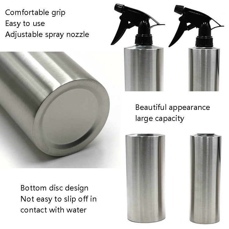 Regador de aço inoxidável 304 para pulverização, garrafa para regar flores, 250ml, 350ml