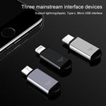 Controle Remoto Inteligente por Infravermelhos para Telemóvel R09, Interface:, 8 Pin (Preto), 8 Pin (Ciano), 8 Pin (Prateado), Type-C (Preto), Type-C (Ciano), Type-C (Prateado), Micro USB (Preto), Micro USB (Ciano), Micro USB (Prateado)