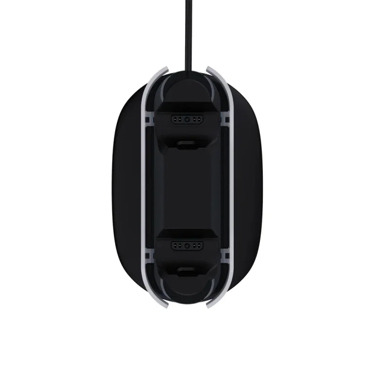 Carregador Duplo SPARKFOX W20P508 com Contactos para Comando Sem Fios PS5, Estilo:, Carregador+Cabo de Dados+Plugue de Carregamento, Carregador+Cabo de Dados