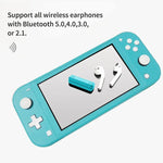 Adaptador de Áudio Bluetooth Sem Fios Gulikit para Nintendo Switch, Modelo:, NS07 Vermelho, NS07 Azul, NS07 Preto, NS07 PRO Preto, NS07 PRO Azul Gelo