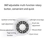 DELUX T11 Teclado de Atalhos com 29 Teclas para Uma Mão, Ferramenta de Fala, Teclado Plano, Cor: Prateado