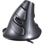 DELUX M618 Rato Ergonómico Vertical com 6 Teclas, Com Fios, Comprimento do Cabo: 1,5m
