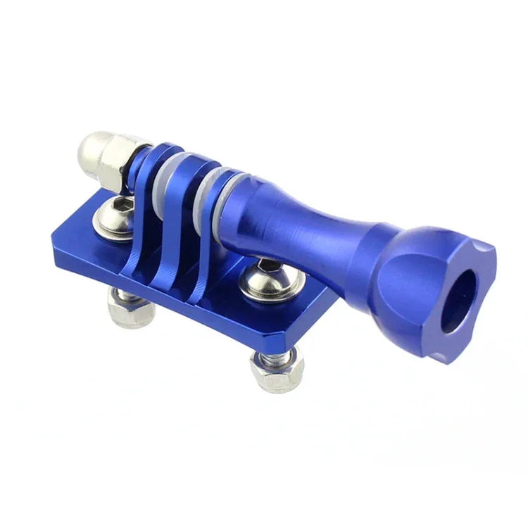 Adaptador de Montagem Fixo para Capacete com Cabeça de Tripé em Liga de Alumínio para GoPro HERO9 Black / HERO8 Black /7 /6 /5 /5 Session /4 Session /4 /3+ /3 /2 /1, DJI Osmo Action, Xiaoyi e Outras Câmaras de Ação, Azul, Preto, Vermelho