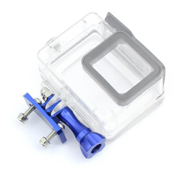 Adaptador de Montagem Fixo para Capacete com Cabeça de Tripé em Liga de Alumínio para GoPro HERO9 Black / HERO8 Black /7 /6 /5 /5 Session /4 Session /4 /3+ /3 /2 /1, DJI Osmo Action, Xiaoyi e Outras Câmaras de Ação, Azul, Preto, Vermelho