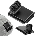 Adaptador Base para Capacete Montagem Fixa Suporte de Caça CS NVG para GoPro HERO9 Black / HERO8 Black /7 /6 /5 /5 Session /4 Session /4 /3+ /3 /2 /1, DJI Osmo Action, Xiaoyi e Outras Câmaras de Ação, Versão Atualizada, Versão Clássica