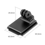 Adaptador Base para Capacete Montagem Fixa Suporte de Caça CS NVG para GoPro HERO9 Black / HERO8 Black /7 /6 /5 /5 Session /4 Session /4 /3+ /3 /2 /1, DJI Osmo Action, Xiaoyi e Outras Câmaras de Ação, Versão Atualizada, Versão Clássica