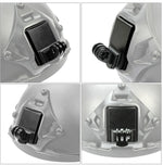 Adaptador Base para Capacete Montagem Fixa Suporte de Caça CS NVG para GoPro HERO9 Black / HERO8 Black /7 /6 /5 /5 Session /4 Session /4 /3+ /3 /2 /1, DJI Osmo Action, Xiaoyi e Outras Câmaras de Ação, Versão Atualizada, Versão Clássica