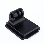 Adaptador Base para Capacete Montagem Fixa Suporte de Caça CS NVG para GoPro HERO9 Black / HERO8 Black /7 /6 /5 /5 Session /4 Session /4 /3+ /3 /2 /1, DJI Osmo Action, Xiaoyi e Outras Câmaras de Ação, Versão Atualizada, Versão Clássica