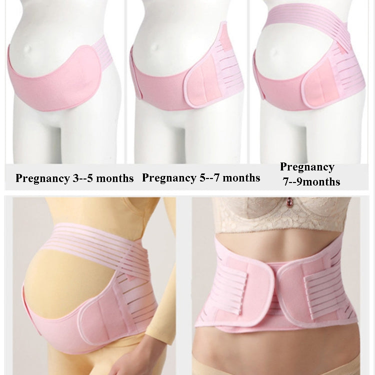 Cinto de suporte abdominal pré-natal respirável em três peças para grávidas antes do parto, S, M, L, XL, XXL