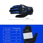 Riding Tribe MCS-17 Luvas para motocicleta, para ecrã tátil, luvas para condução outdoor, M, L, XL, XXL