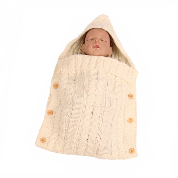 Saco de dormir de malha de lã para bebé outono/inverno com botões, manta para fotografia, saco de dormir para carrinho, Zzsd0002 Vermelho Grande, Zzsd0002 Cinzento Escuro, Zzsd0002 Preto, Zzsd0002 Bege, Zzsd0002 Safira, Zzsd0002 Creme Branco