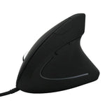 JSY-5 Rato USB Com Fios com 6 Teclas, Laser, Rato Óptico Vertical