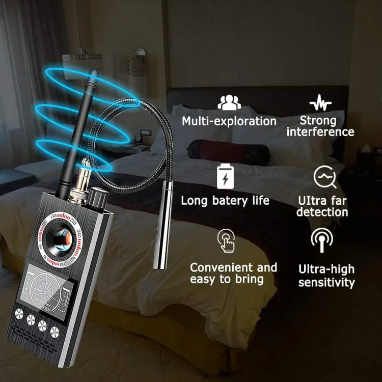 K68 Detector de Câmara Anti-Gravação Secreta Anti-Localização Detecção Automática Anti-Escuta e Anti-Monitorização, K68