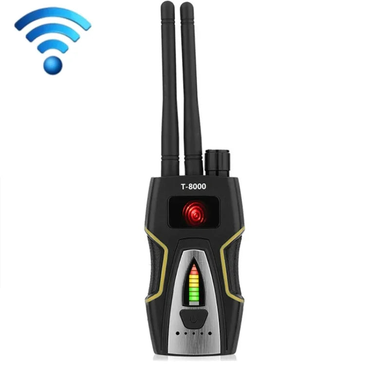 Detector de Sinal Sem Fios T8000 Instrumento de Defesa GPS Localizador de Câmara Anti-Fotografia Secreta Anti-Rastreamento