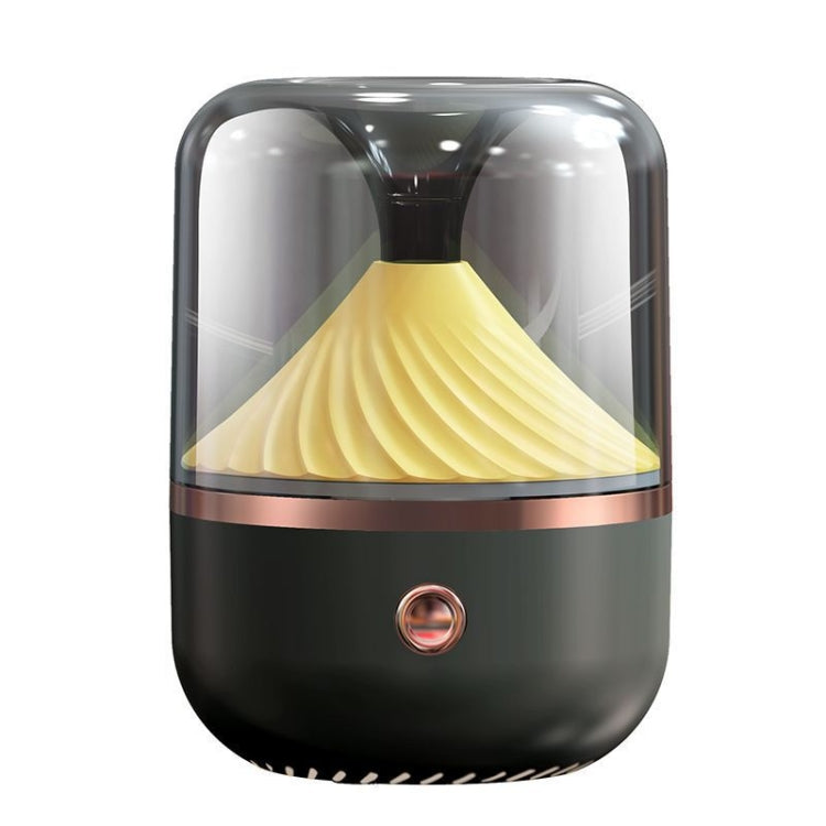 HX-930 Máquina de aromaterapia com espelho redondo para quarto, pulverizador hidratante ultrassónico de óleo essencial, humidificador, preto, branco, verde