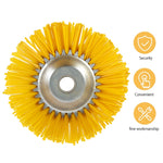 Cabeça de máquina de capina com fio de nylon de 8 polegadas, escova de capina tipo tigela, Escova de capina de 8 polegadas