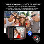 Câmara Desportiva Outdoor 4K SC002-12 WiFi Mergulho à Prova de Água Mini Câmara, Preto