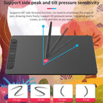 VEIKK VK1060PRO Mesa Digital Quadro Pintado à Mão Quadro de Desenho Eletrónico Ligável a Telemóvel, VK1060PRO