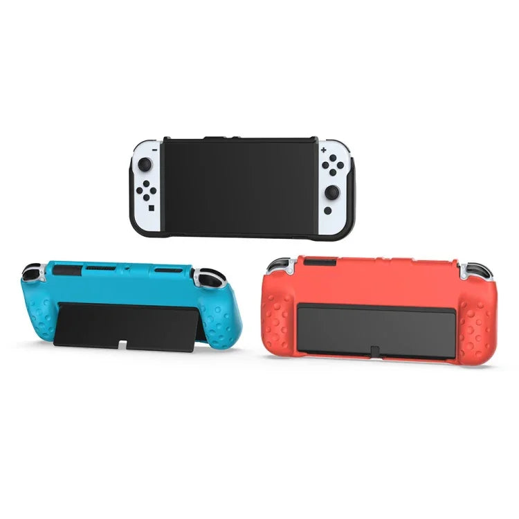 DOBE TNS-1142 Capa Protetora Antiderrapante e Anti-Queda para Consola de Jogos Nintendo Switch OLED, TNS-1142