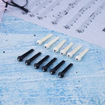 100 Peças de Pregos Cónicos de Plástico para Cordas de Guitarra