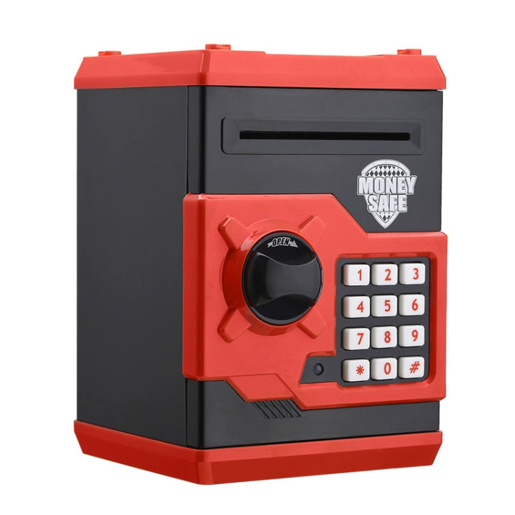 Cofre com Senha Caixa de Depósito Automática para Crianças Máquina de Poupança ATM Brinquedo, Preto e Vermelho, Branco e Azul, Branco e Rosa, Panda, Preto Avermelhado, Verde, Vermelho e Preto