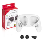 DOBE TNS-1171 Conjunto de Proteção para Comando com Estojo Protetor para Pegas + Tampa para Joystick para Nintendo Switch Pro, TNS-1171