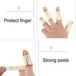 4 PCS Tala Ajustável para Dedos, Suporte Protetor para Dedos com Artrite, Lesão nas Articulações, Nº 0: 38-42mm, Nº 1: 42-48mm, Nº 2: 48-52mm, Nº 3: 52-55mm, Nº 4: 55-60mm, Nº 5: 60-65mm