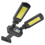 Lâmpada de Parede Solar de 2 Cabeças TG-TY097 Luz de Indução Corporal Humana Exterior Luz LED para Jardim e Rua, 200 COB