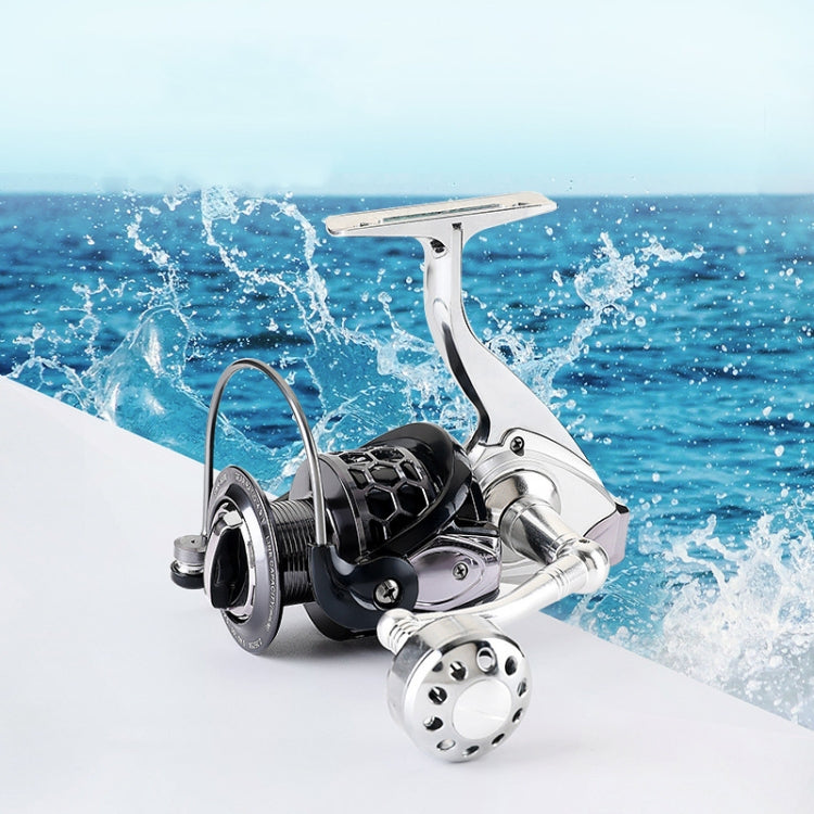 Carretel de Pesca Anticorrosão 13 Eixos em Metal Completo, Carretel Giratório de Ferro para Pesca em Navio, Tipos 1000, 2000, 3000, 4000, 5000, 6000, 7000
