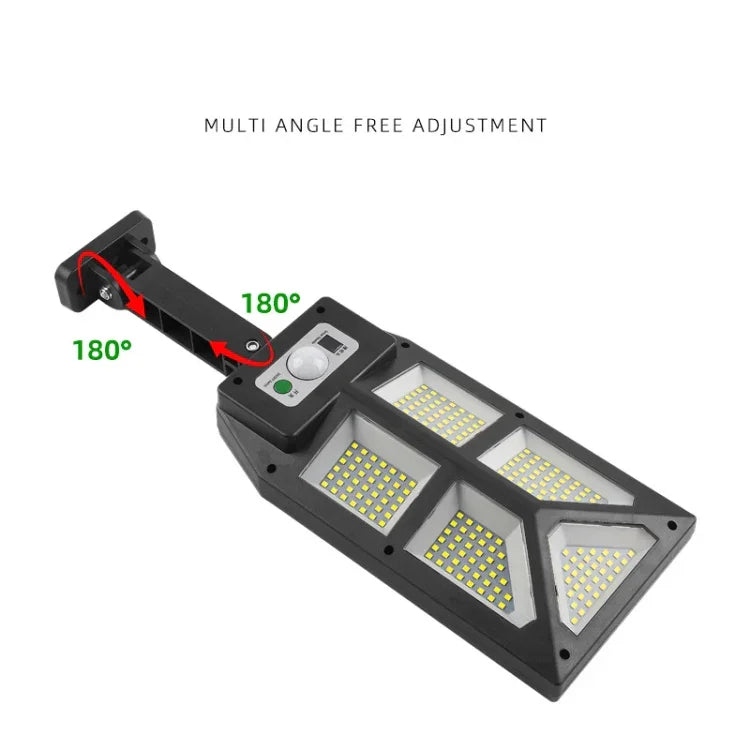 Luz de Parede Solar Exterior com Indução Corporal Humana Luz de Rua para Cerca de Jardim, TG-TY100 196 LED