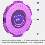 Equipamento de Fitness KINGZE Home Waist Twist Board para Torção da Cintura, Máquina de Torção Abdominal Giratória, Roxo, Verde Fresco, Roxo + Corda de Tração, Verde Fresco + Corda de Tração