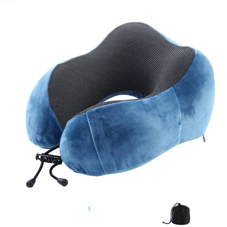 Magnetic Memory Foam U-shaped Pillow Suitable for Travel Solid Pillows