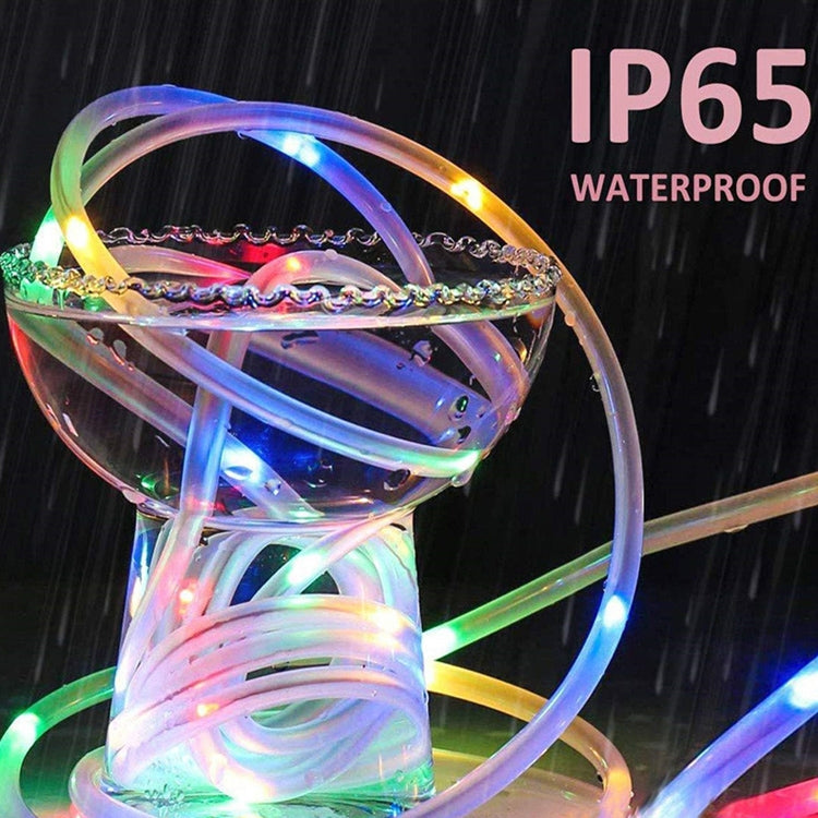 Luzes de Cordão para Decoração de Festa de Férias, Luzes LED para Jardim com Controlo Remoto, Especificações: 7m 50 LEDs USB, 12m 100 LEDs USB