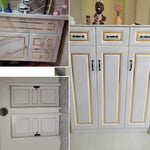 Autocolante para Decoração de Casa, Faixa de Beleza para Teto, Adesivo para Junta de Azulejo, 5cmx10m