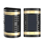 Luz de Parede Solar Automática com Sensor de Luz LED para Jardim HP-2106 80LM 2 LED, Luz Branca, Luz Quente, Luz Colorida