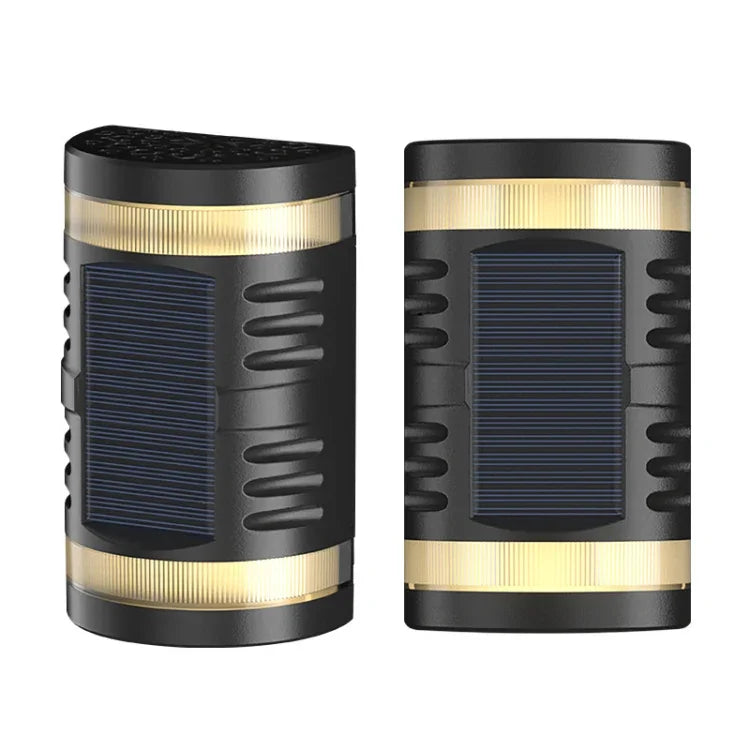 Luz de Parede Solar Automática com Sensor de Luz LED para Jardim HP-2106 80LM 2 LED, Luz Branca, Luz Quente, Luz Colorida